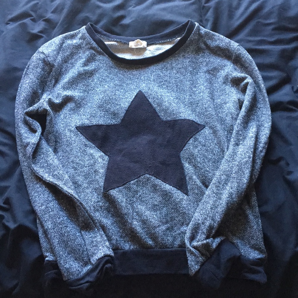 Nordstrom one clothing star sweatshirt